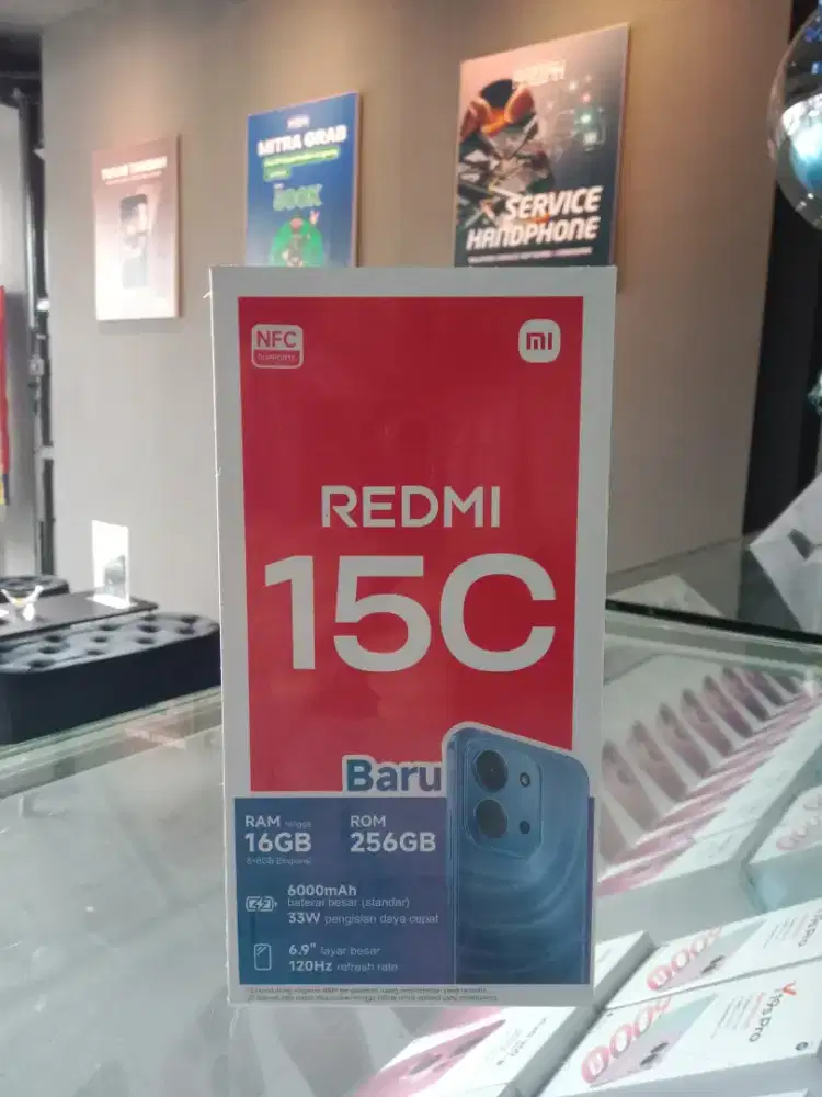 Xiaomi Redmi 15c Ram 8+8/256 GB New Segel