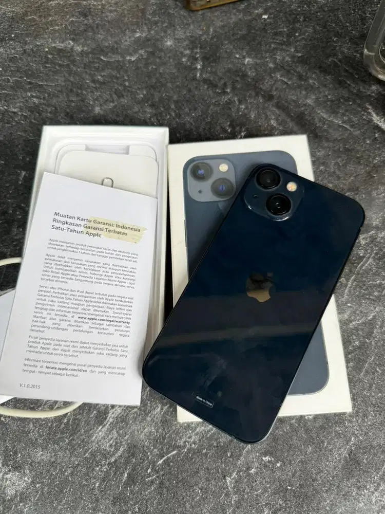 Iphone 13 128 iBox bh 100 baru sebulan