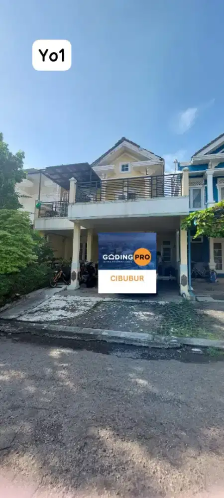 Rumah cantik di jual cluster terdepan. Kota wisata cibubur.