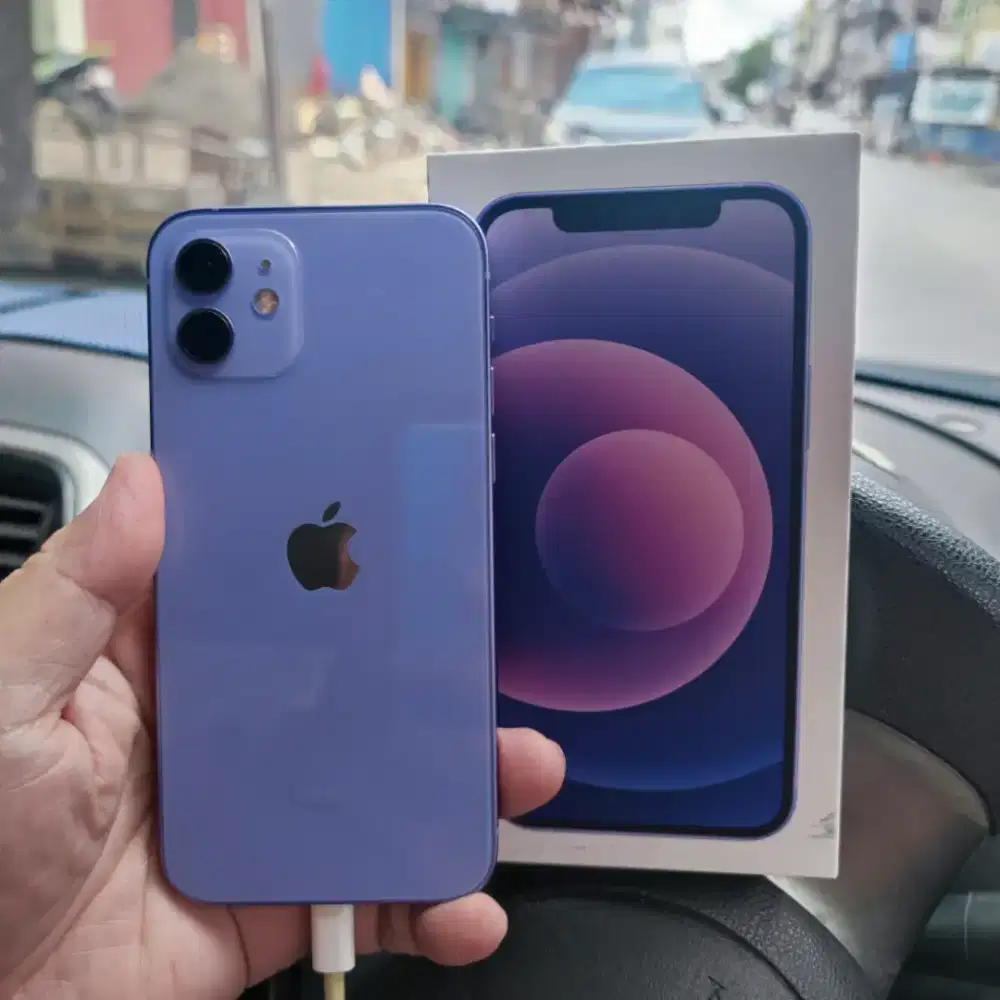 iPhone 12 iBox bh 77% 64gb lengkap