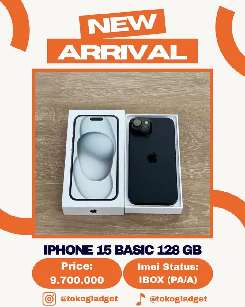 iPhone 15 Basic 128 Gb ex IBOX