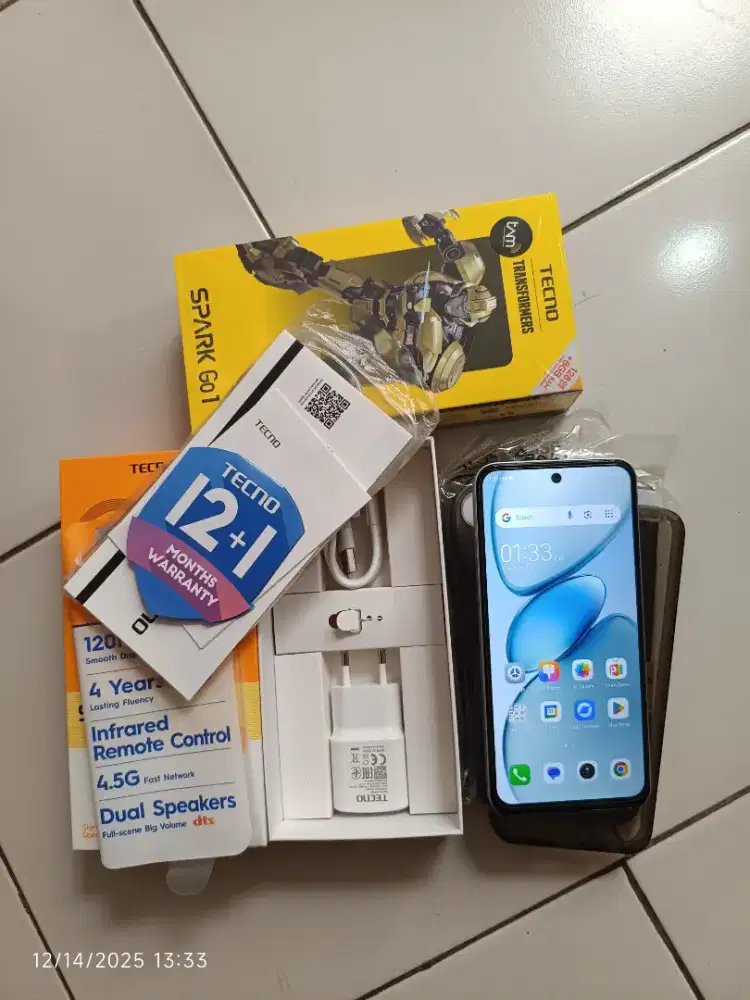 TECNO SPARK GO-1 4+4/128 (IPHONE WANNA BE)