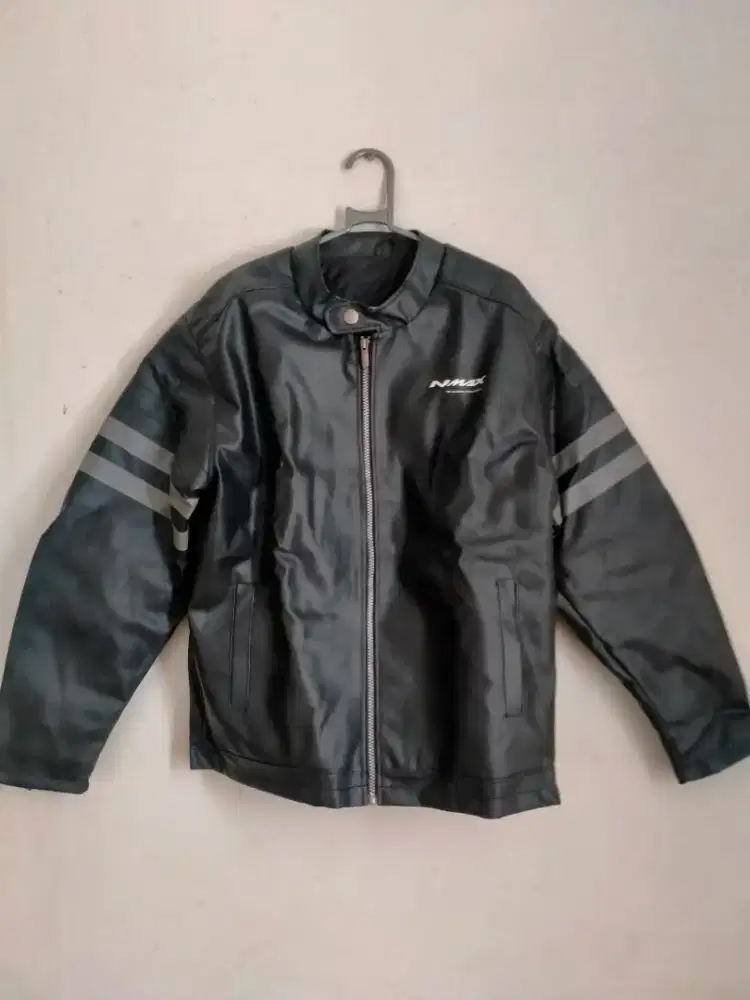 JAKET KULIT ORIGINAL YAMAHA NMAX BARU UKURAN UNVIERSAL