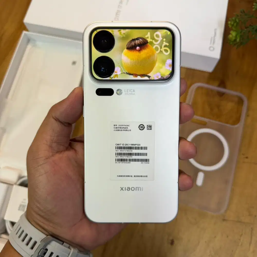 Xiaomi 17 Pro max 5G 16/1TB White Super Mulus Like new Pajak resmi