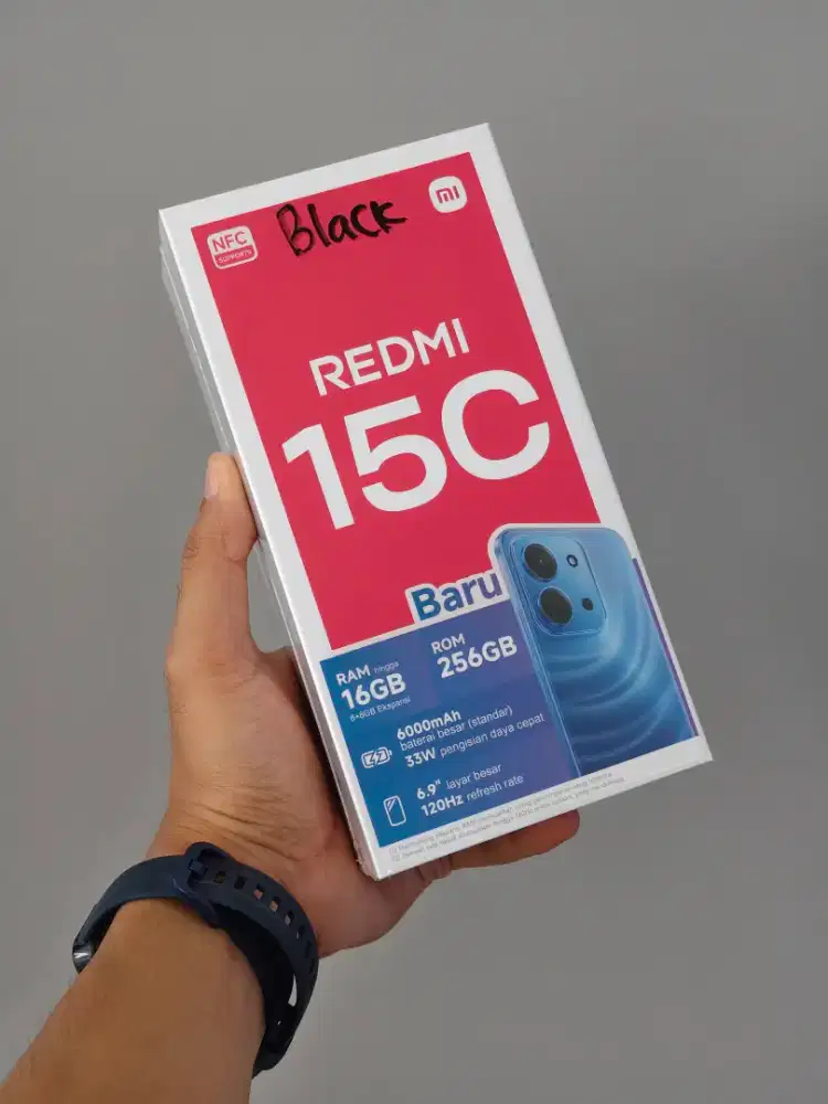 Xiaomi Redmi 15c 8/256GB (new) *Bisa cod, FastresponWa