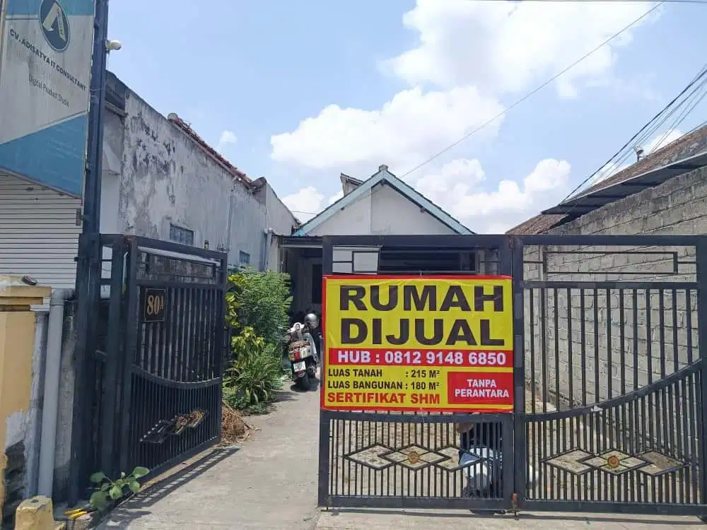 Jual Rumah Pesantren Kediri SHM Luas 215