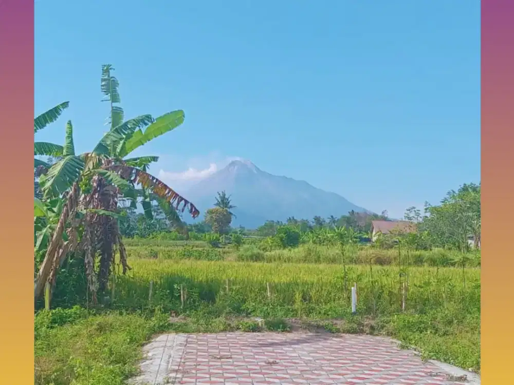 Tanah Bias  jogja 10 menit Kampus UII Kaliurang SHM Pekarangan
