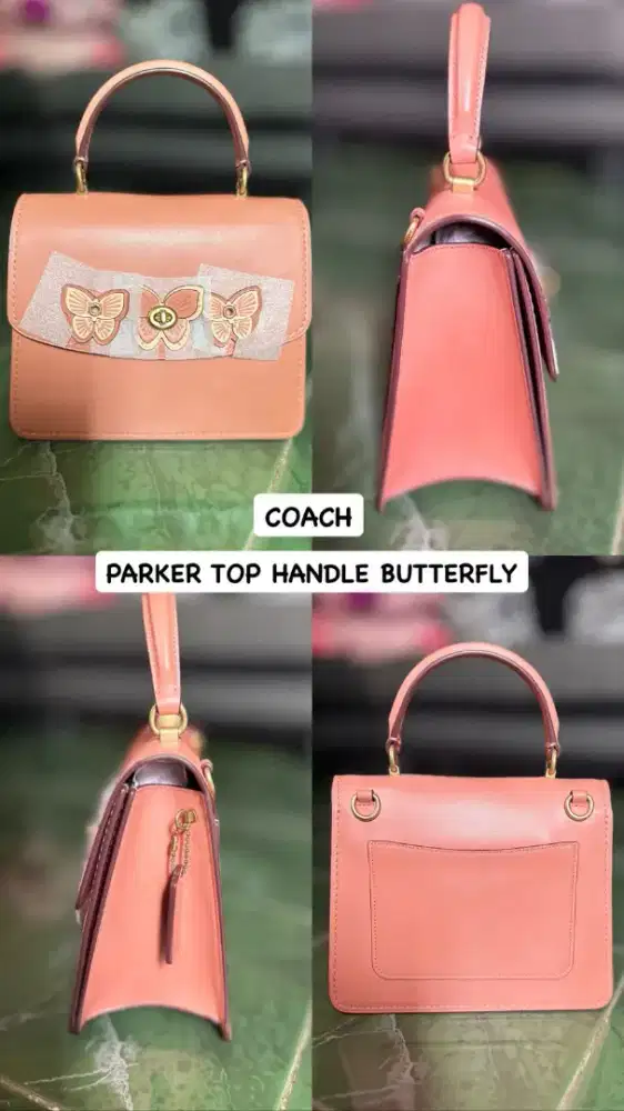 COACH PARKER TOP HANDLE BUTTERFLY