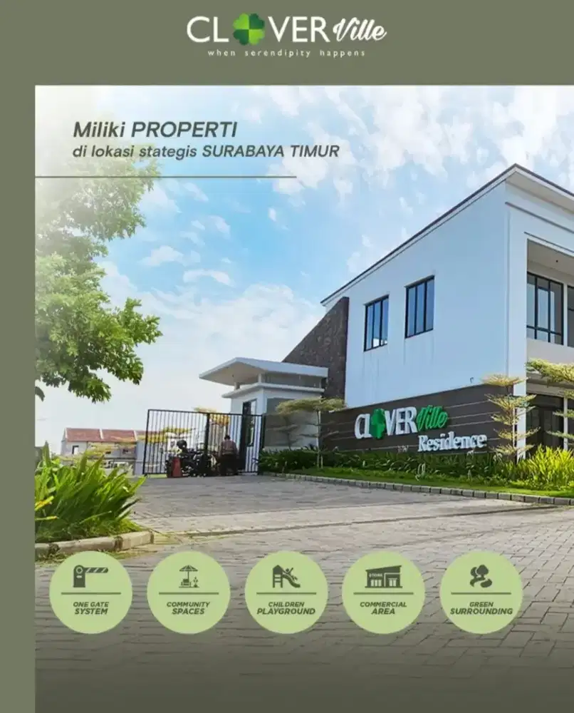 BU: Dijual Cepat Tanah Kavling Cluster Sinarmas Land Cloverville