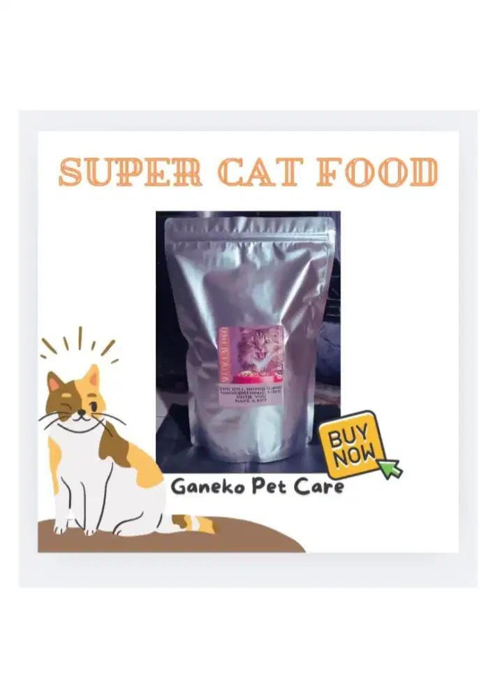 1KG PAKAN MAKANAN KUCING PENGGEMUK PERSIA REKOMENDASI CAT FOOD