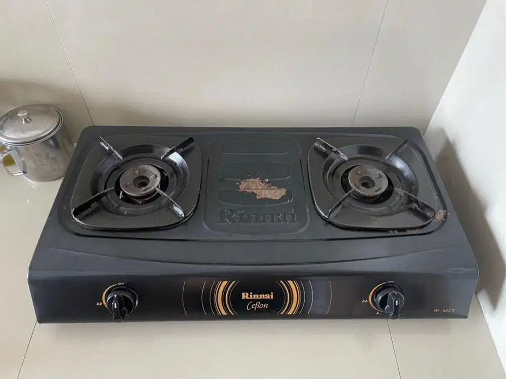 Kompor Rinnai 2 Tungku Bekas Preloved