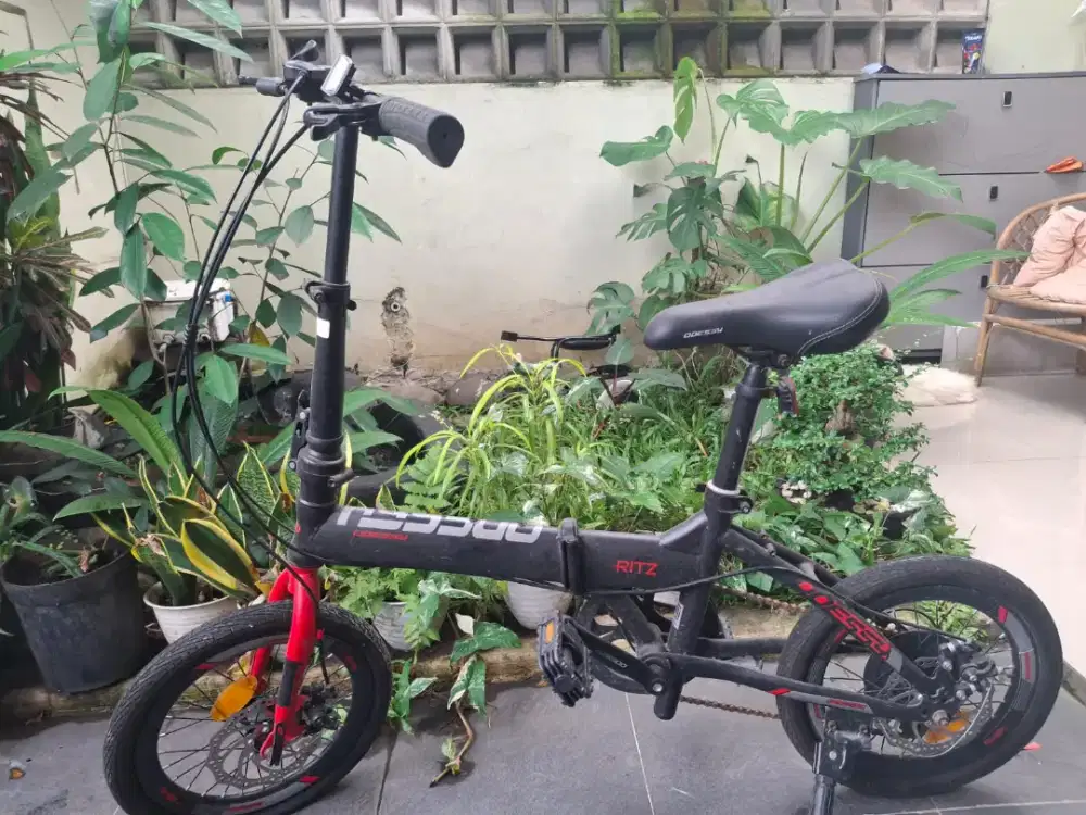 Sepeda lipat uk 16 odessy rizt