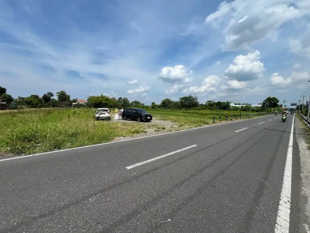 Dekat Pasar Godean – Tanah Dijual Jogja, Akses Aspal Lebar