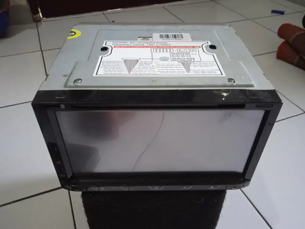 Head Unit JEC GD 6980 kondisi mati