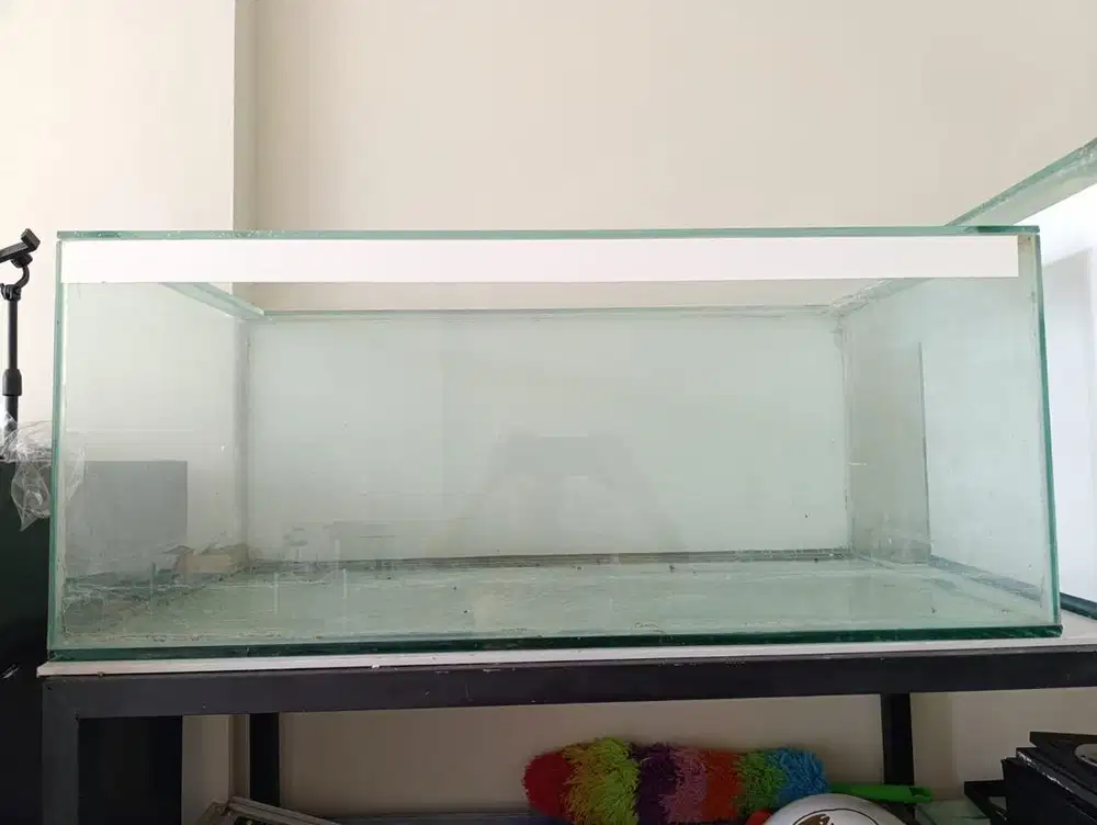 Aquarium + Rak Rangka Besi nya