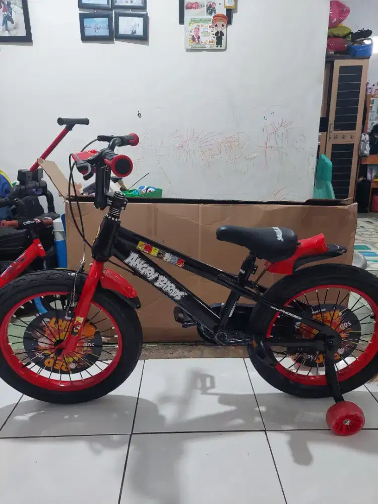 Jual sepedah anak ukuran 18 kondisi 98%baru