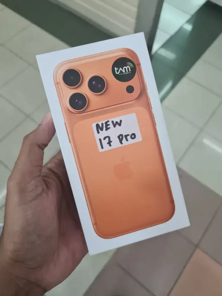 Iphone 17 pro 256gb orange new ibox jual cepet !!