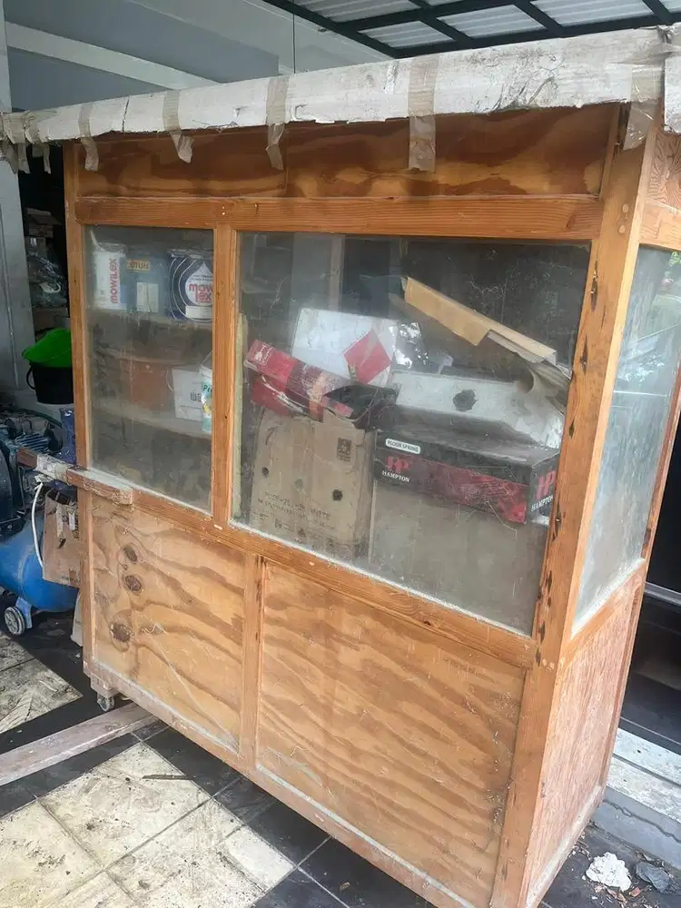 Gerobak Kayu Jati Belanda