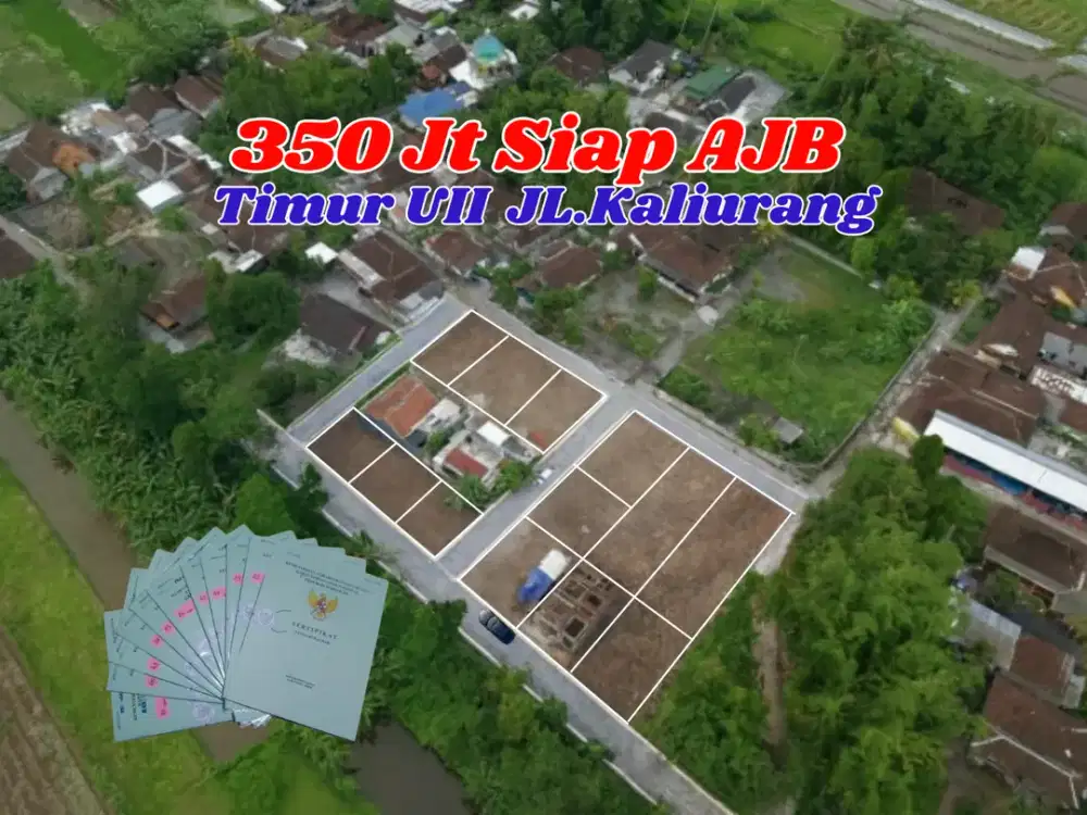 Pekarangan Siap Bangun Di Dekat Kampus UII Jalan Kaliurang