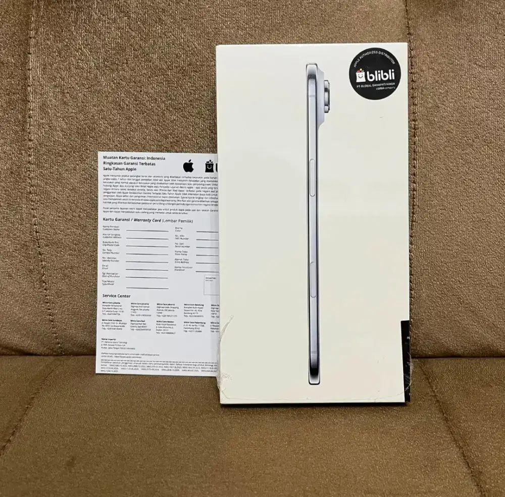 Ready!!! Iphone air 256GB - sky blue