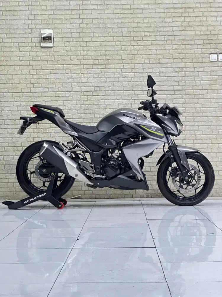 NAKED FAVORIT‼️ Kawasaki Z250 2017 Silver Metallic - Mustika Motoshop