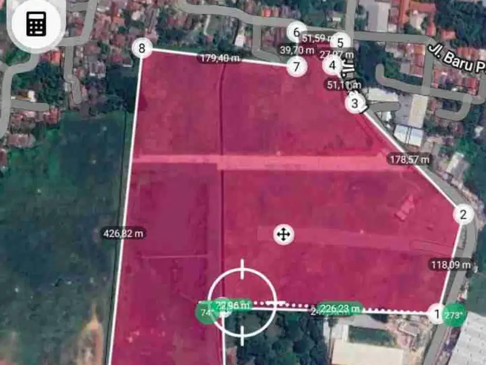 Dijual Lahan 12 Ha Kawasan Industri Balaraja Tangerang