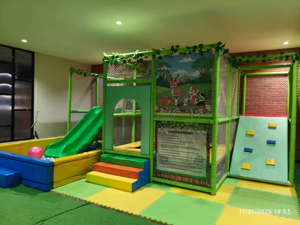 Dijual cepat Playground Indoor ukuran 6x5 meter Murah!!