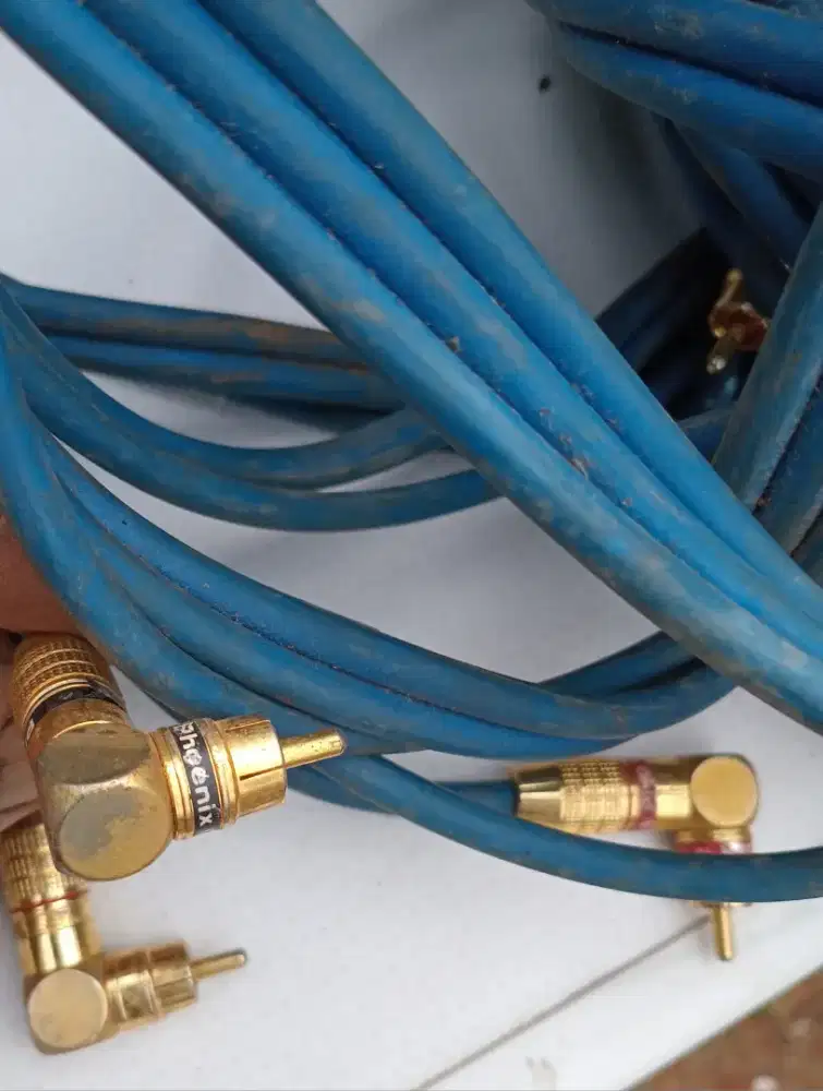 Di jual kabel rca phoenix gold 3 way ori,ex sound horeg.