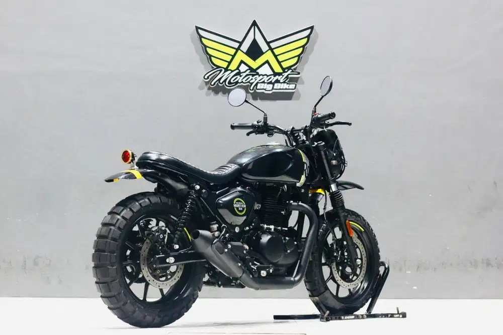 Royal enfield hunter 350 ABS Custom cakep unit mulus siap pake
