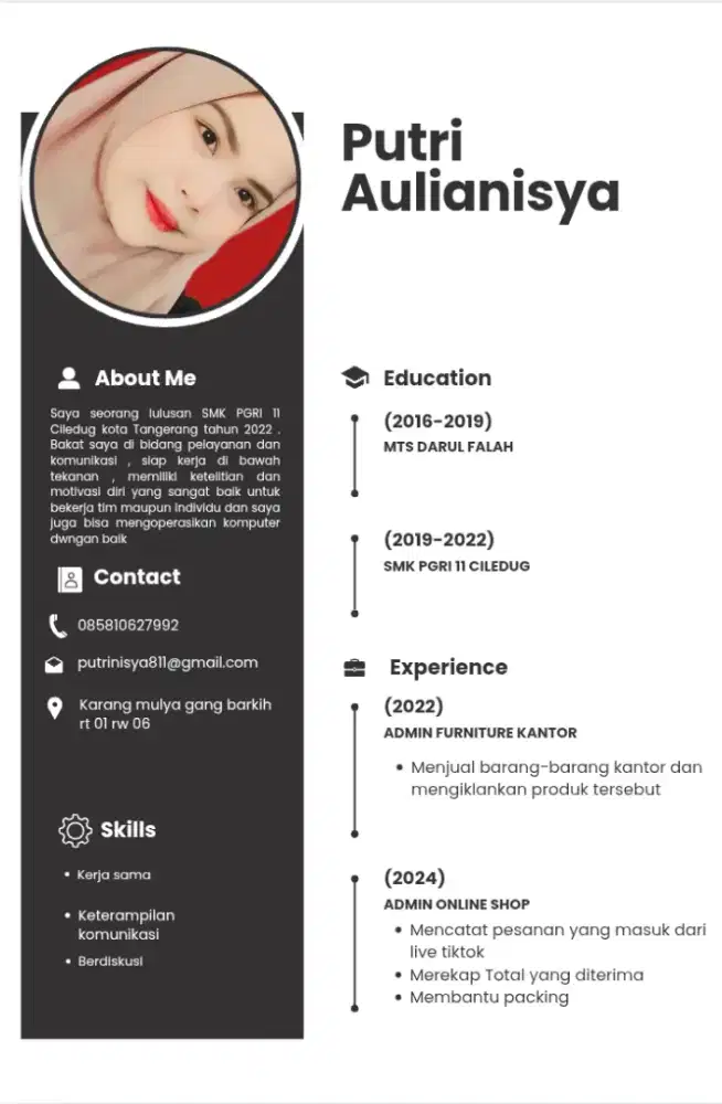 Cari kerja umur 21thn