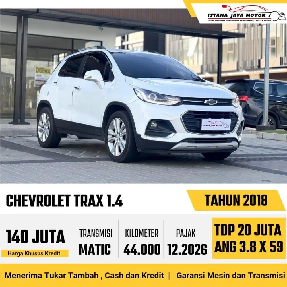 Chevrolet Trax 1.4 Premier AT th 2018 #istana jaya motor