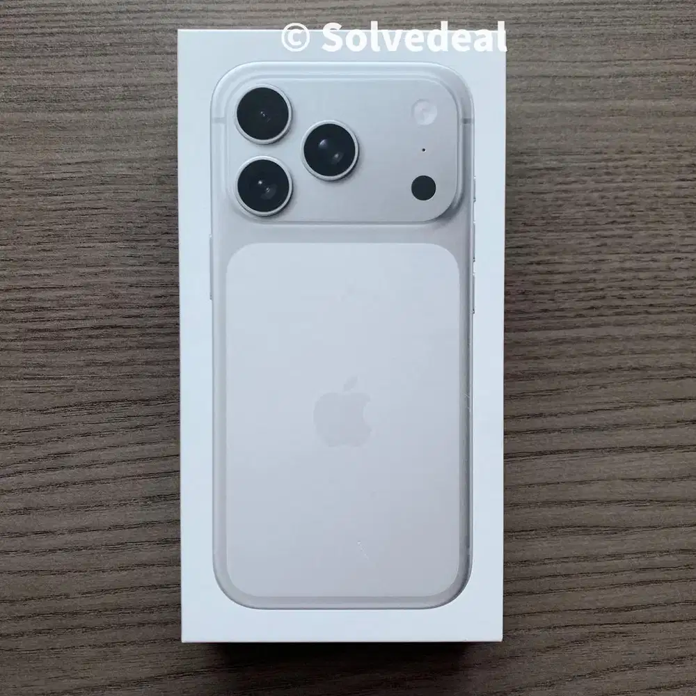 Apple Iphone 17 Pro Silver Ibox Baru