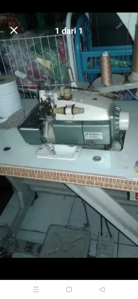 MESIN NECI PEGASUS Jarum Bengkok