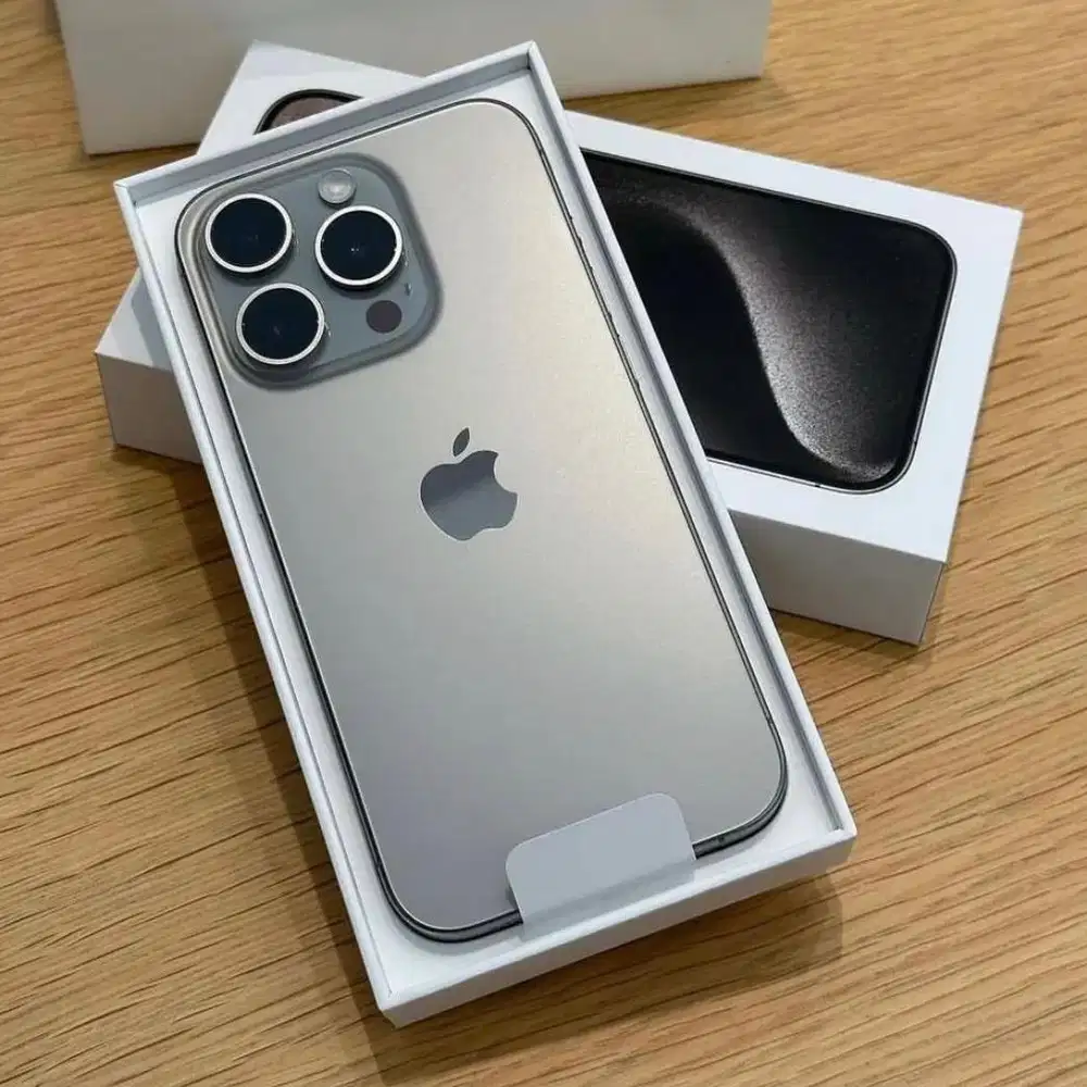 Iphone 15 pro max promax 256 gb ibox natural titanium mulus