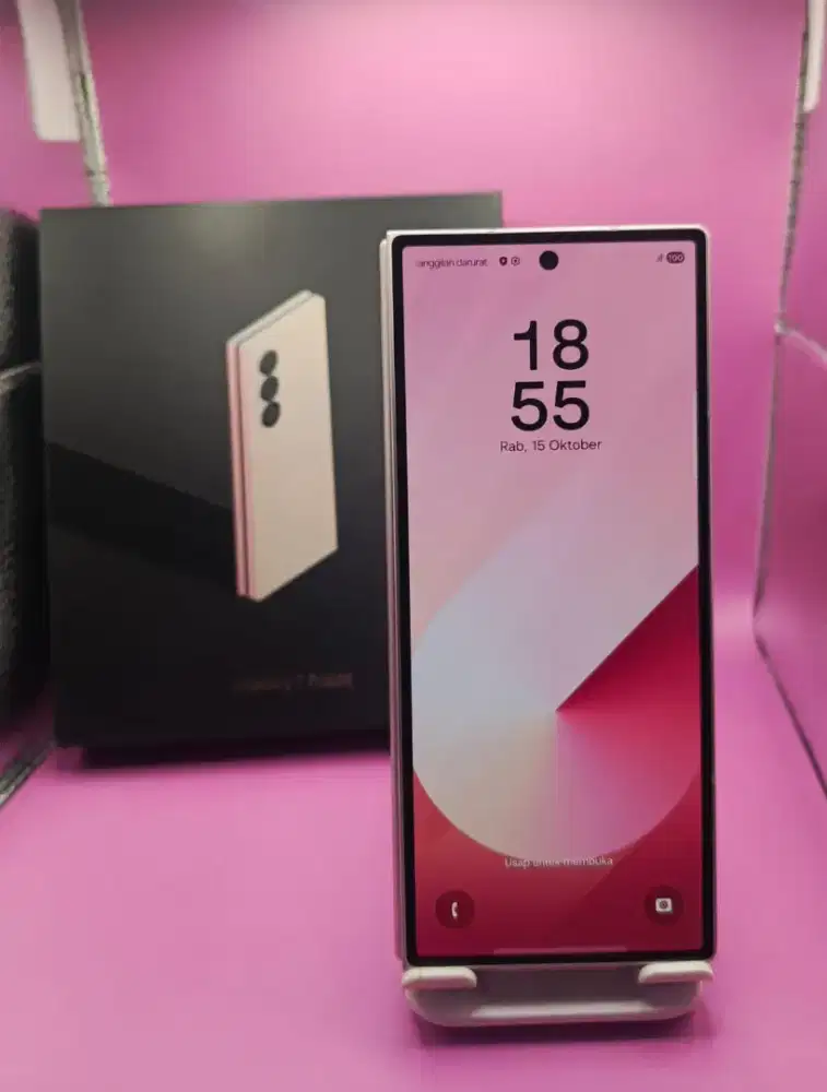 SAMSUNG Z FOLD 6 5G RAM 12/256GB ORIGINAL SEIN MULUS FULLSHET SIAP PAK