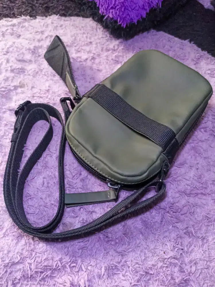 ZARA Rubberised Crossbody Bag | Original By ZARA