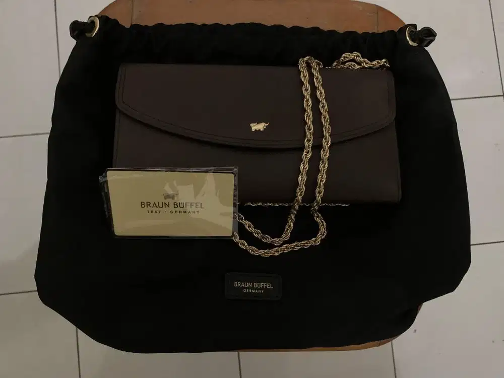 Braun Buffel ORI - Dompet / Cross Body Bag ( Tas ) Kondisi 99%