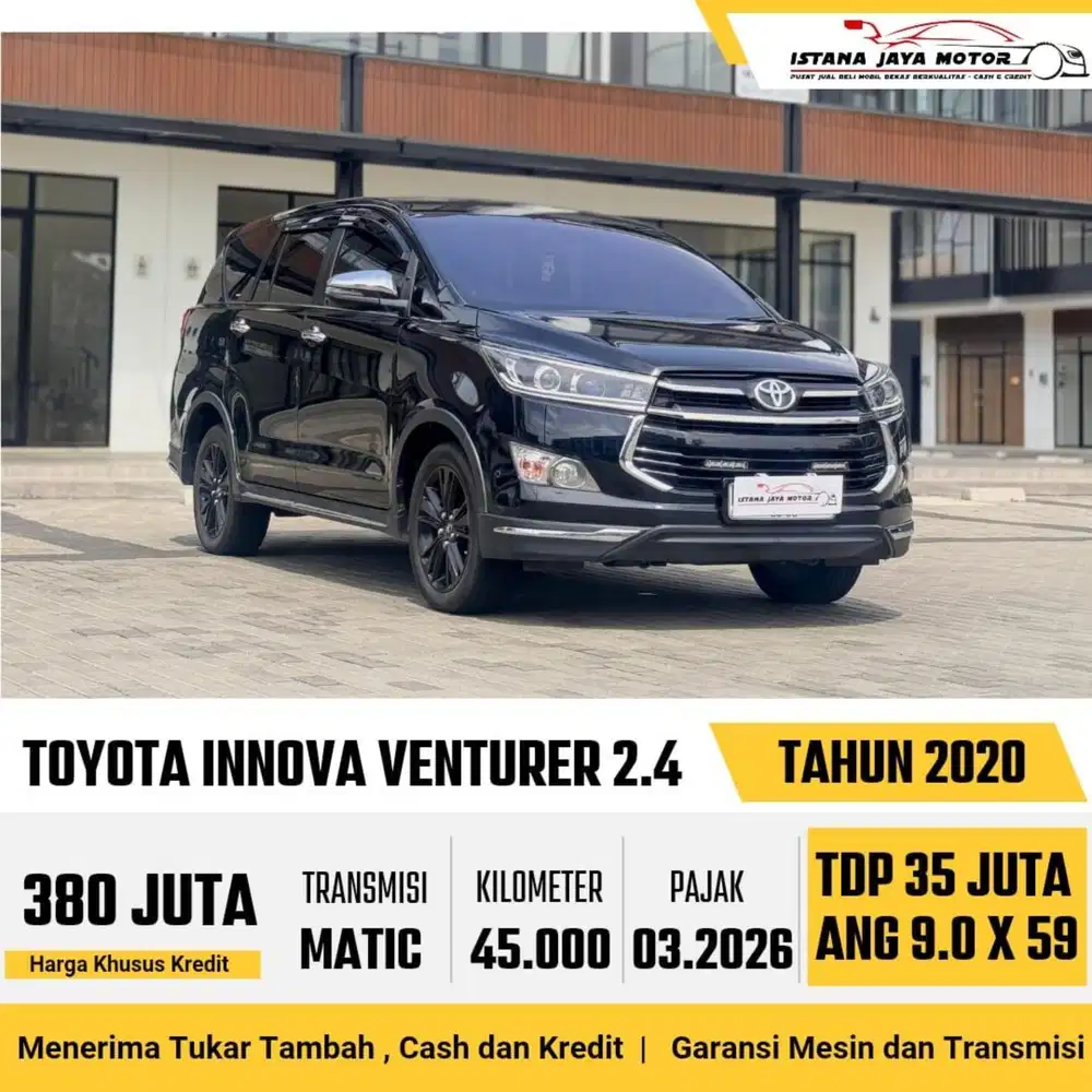 Toyota Innova Venturer Diesel AT th 2020 #istana jaya motor