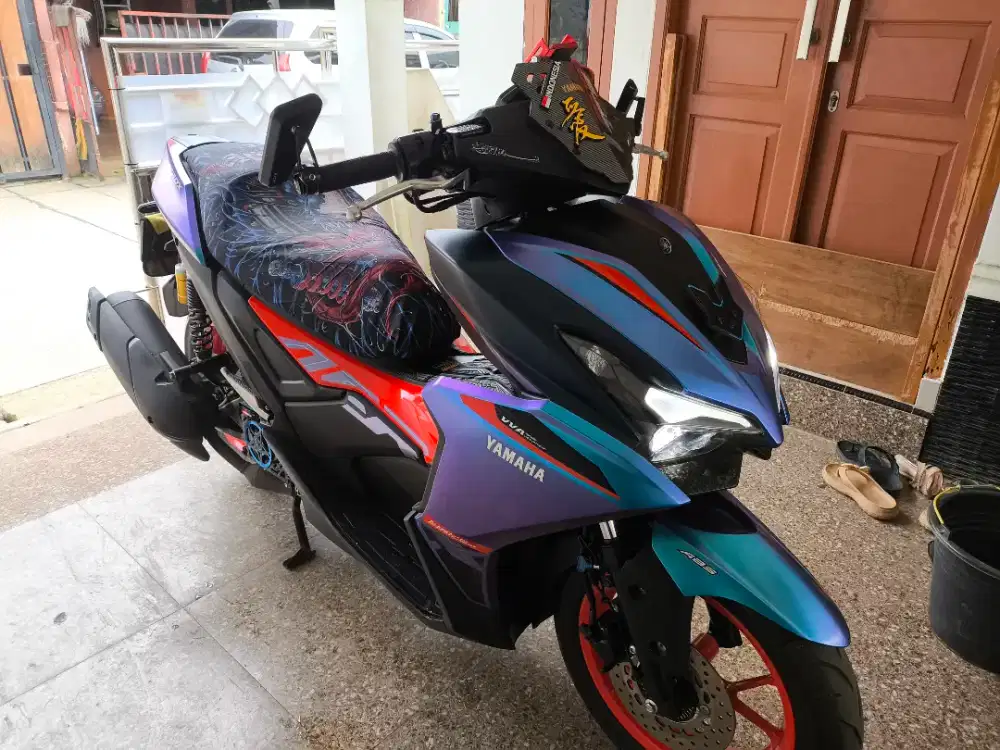 Yamaha Aerox Alpha Cyber City ABS! 2025, Dokumen Lengkap, Langsung Gas