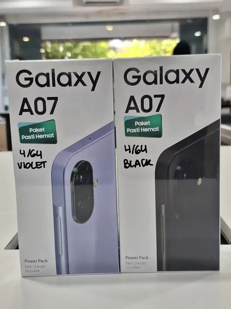 (New) Samsung Galaxy A07 4/64GB free Charger