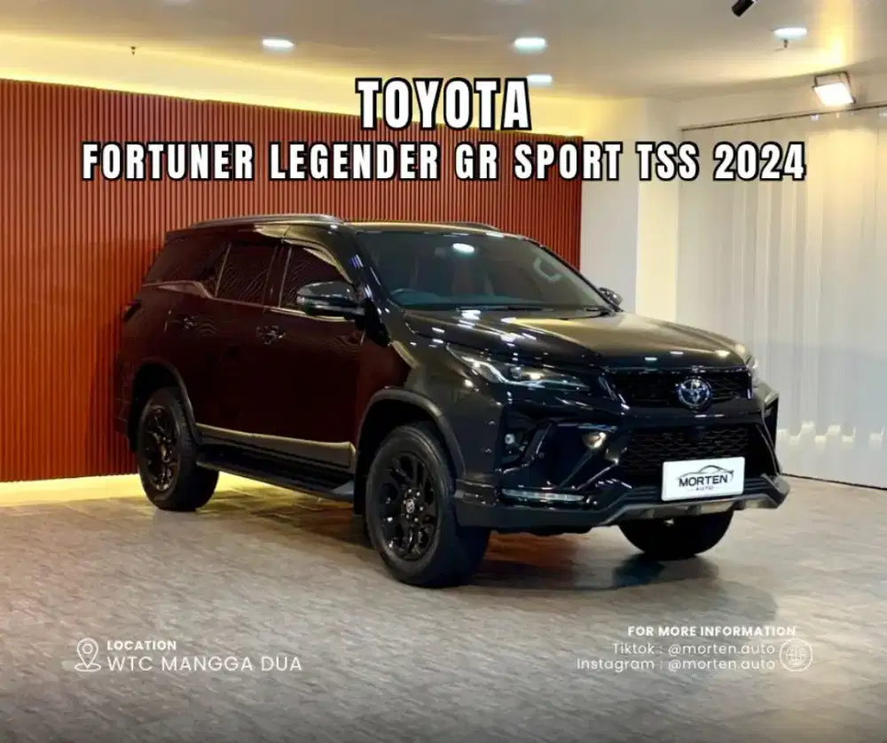 Toyota Fortuner Legender 2.8 GR Sport TSS 2024