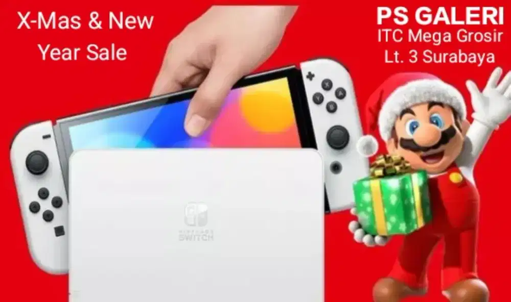 NINTENDO SWITCH OLED X-MAS & NEW YEAR SALE