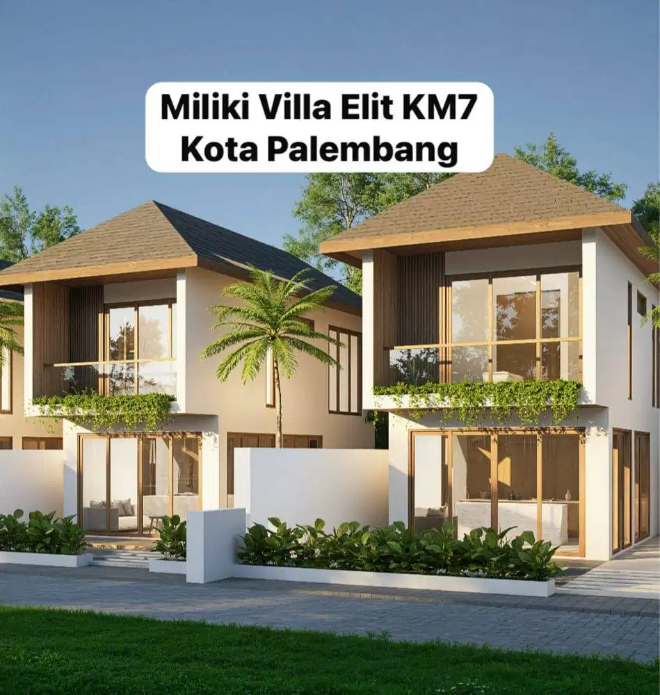 dijual Villa Strategis kota Palembang