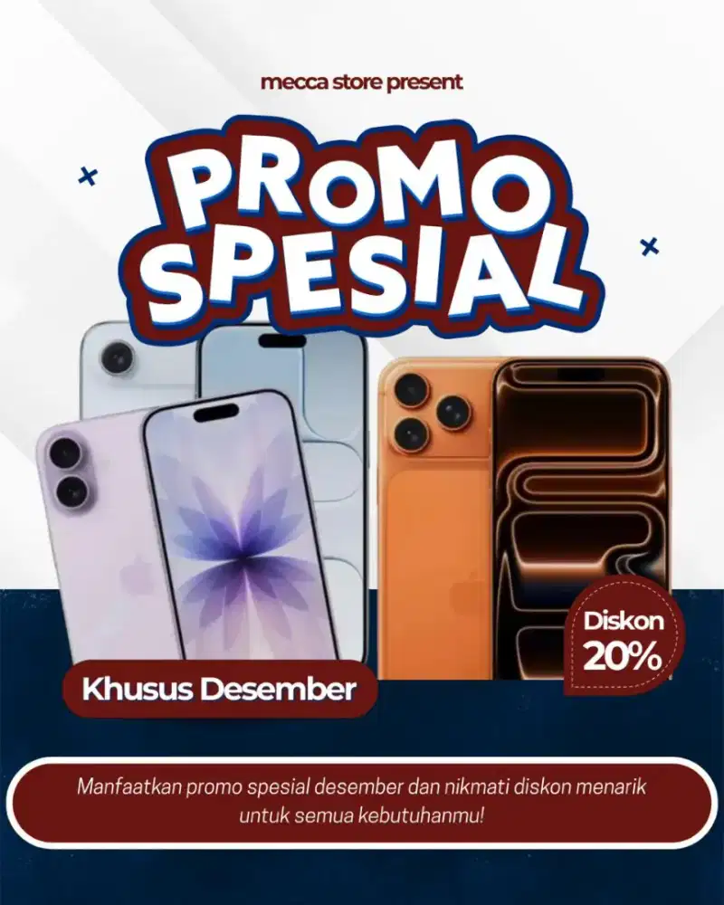 Promo akhir tahun ni. Yuk merapat mumpung lagi banyak discount ni