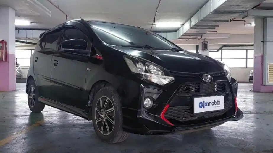 DP Rendah  7JT Toyota Agya 1.2 G TRD Sportivo Bensin-AT 2020 Hitam
