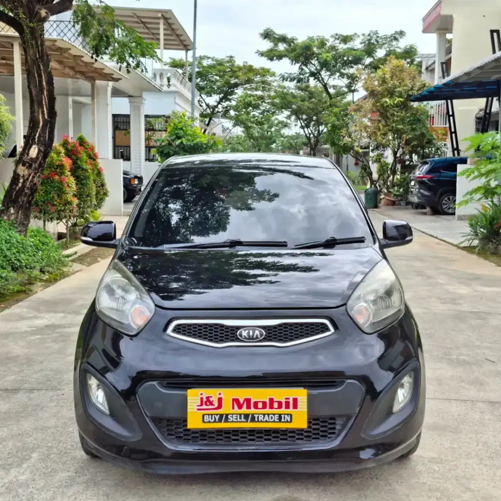 (DP 20 JT) KIA NEW PICANTO 1.2 SE AT 2014 NIK 2013 BLACK