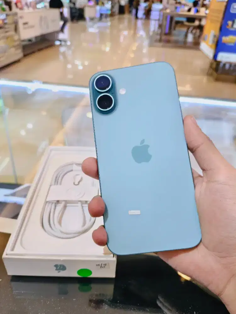 IPhone 16 +128 ex ibox mulus garansi on