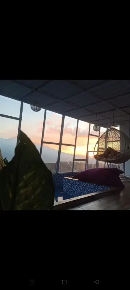 Villa mewah lantai 3 murah view gunung serifikat