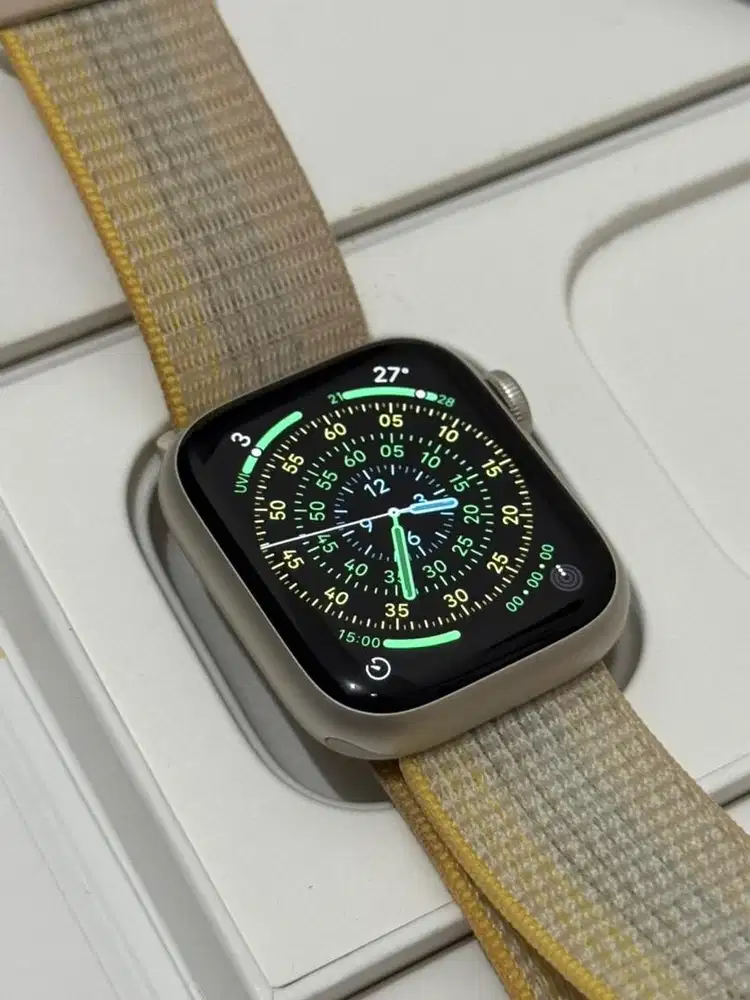 Apple Watch Series 8 41mm Starlight Fullset