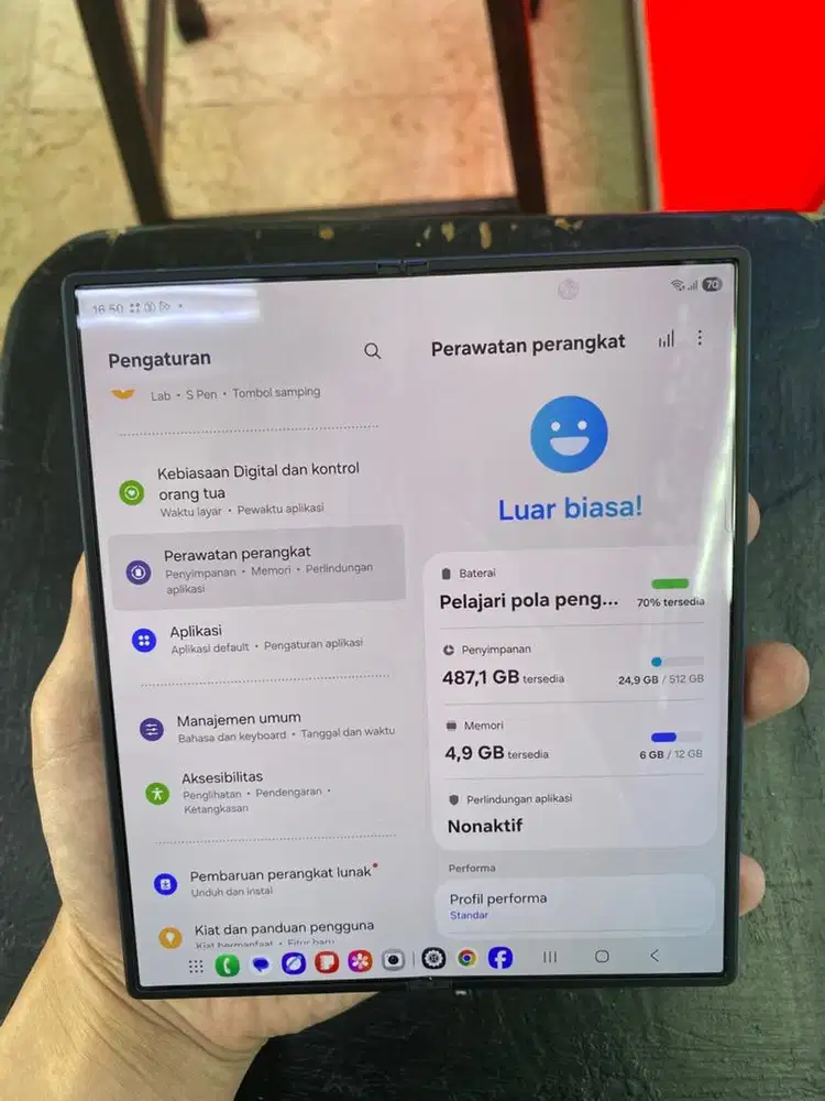 Samsung fold 6 12/512 sein